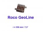 61129 Roco GeoLine krátká oblouková R2