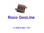 61130 Roco GeoLine krátka oblouková R3
