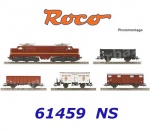 61459 Roco 5-ti dílný set nákladního vlaku s elektrickou lokomotivou, NS