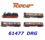 61477 Roco 4-dílný set parního vlaku “Ruhr Schnellverkehr” , DRG