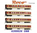 6200026 Roco  Set of 4 Passenger Cars Jaffa-Express of the OBB, Set No. 1