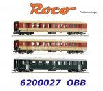 6200027 Roco  Set of 3 Passenger Cars Jaffa-Express of the OBB, Set No. 2