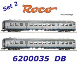 6200035 Roco Set of 2 commuter coaches of the DB - Set 2
