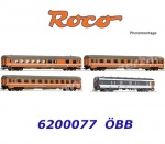 6200077 Roco Set of 4 express train cars  "Arlberg Express" - Set No. 1