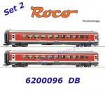 6200097 Roco Set 2 osobních vozů regionálních rychlíků, DB-Regio  (Set č. 2)