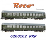 6200102 Roco Set 2 osobních vozů řady Y/B 70, type Bwxzd, PKP