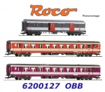 6200127 Roco Set 3 osobních vozů rychlíku  "D 704", ÖBB - Set č. 1