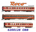 6200128 Roco Set 3 osobních vozů rychlíku  "D 704", ÖBB - Set č. 2