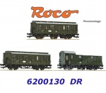 6200130 Roco Set 3 os.vozů regionálních tratí, DR - Set č. 1