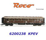 6200238 Roco Rychlíkový vůz 3. třídy řady C 4ü Pr08, KPEV