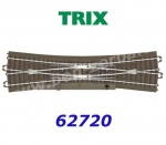 62720 Trix C-Track Slim double slip switch 12.1°