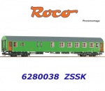 6280038 Roco TT Rychlíkový vůz 2. třídy se zav. prost.  Y/B-70, typ BDs, ZSSK