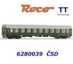 6280039 Roco TT Osobní vůz 1. třídy s kupé řady Y/B-70, type Aa, ČSD