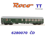 6280070 Roco TT 2nd class carriage with luggage compartment type Y of the CD