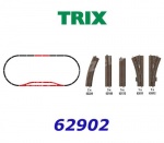 62902 TRIX Rozšiřující set kolejí C2, H0