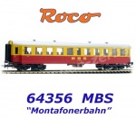 64356 Roco Osobní vůz 2. třídy B4 železnice Montafonerbahn  (MBS)
