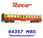 64357 Roco Osobní vůz 2. třídy B4 železnice Montafonerbahn