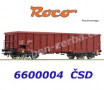 6600004 Roco Otevřený nákladní vůz řady Eas, ČSD