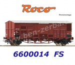 6600014 Roco Uzavřený nákladní vůz se šikmou střechou, typ Ghks, FS