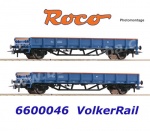 6600046 Roco Set 2 otevřených vozů s nízkými postranicemi, VolkerRail