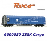 6600050 Roco Sliding tarpaulin wagon of the type Rilns of the ZSSK Cargo