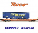 6600063 Roco Kapsový vůz řady Sdgnss/T5 s trailerem LKW Walter, Wascosa