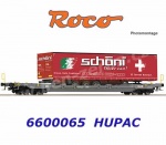 6600065 Roco  Kapsový vůz řady Sdgnss/T5 , Hupac
