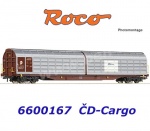 6600167 Roco Nákladní vůz s posuvnými stěnami řady Habbillnss, ČD-Cargo