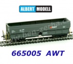 665005 Albert Modell Hopper Car Type Fals, Grey of the CZ-AWT