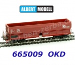 665009 Albert Modell Hopper Car Type Fals, brown 