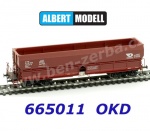 665011 Albert Modell Hopper Car Type Fals, brown 