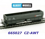 665027 Albert Modell Výsypný vůz řady Fals, šedý, CZ-AWT