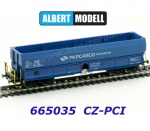 665035 Albert Modell Výsypný vůz řady Fals, modrý, CZ-PCI, PKP CARGO International