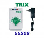 66508 TRIX Trix Locomotive Controller with a 230 Volt/18 Volt Power Supply