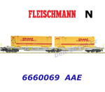 6660069 Fleischmann N Articulated double-pocket coach, type Sdggmrs/T2000, Wascosa, AAE