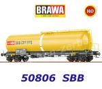 50806 Brawa Cisternový vůz řady Zas, SBB
