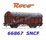 66867 Roco Sliding Tarpaulin Car Type T of the SNCF