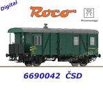 6690042 Roco TT Freight train escort car, class Ds-k of the CSD with lightning DCC