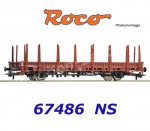 67486 Roco 2-axle stake wagon, type S-LWO, of the NS