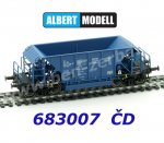 683007 Albert Modell Nákladní výsypný vůz řady Faccpp na přepravu štěrku, ČD