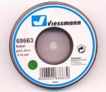 68663 Viessmann Kabel na cívce zelený - 25m