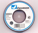68683 Viessmann Cable on reel grey - 25m