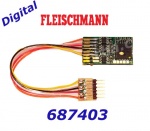 687403 Fleischman 6-pin plug decoder (NEM 651)