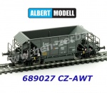 689027 Albert Modell Ballast Hopper Car Type Faccpp of CZ-AWT