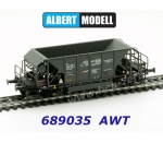 689035 Albert Modell Velkoobjemový  výsypný vůz řady Faccpp, CZ-AWT