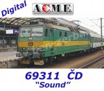 69311 A.C.M.E. ACME Elektrická lokomotiva řady 163, ČD, Zvuk