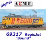 69317 A.C.M.E. ACME Electric Locomotive 162.117, RegioJet , Zvuk