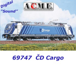 69747 5 A.C.M.E. ACME Electric locomotive TRAXX 388.022 of the CD Cargo - Sound