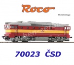 70023 Roco Diesel locomotive T478 3208,  of the CSD