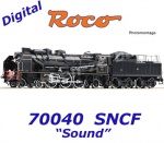 70040 Roco Parní lokomotiva  231 E 34 "Chapelon",  SNCF - Zvuk